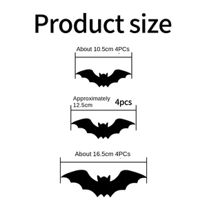 <span class=keywords><strong>Halloween</strong></span> 3D stereoscopico Spider Bat LED luce lampeggiante PVC <span class=keywords><strong>festa</strong></span> finestra adesivi da parete decorazione atmosfera <span class=keywords><strong>Halloween</strong></span> arredamento - Product Image 6