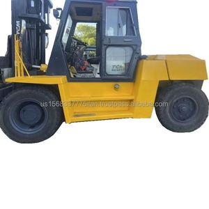 Chariot élévateur TCM 10 tonnes d'occasion, haute qualité, prix bas, moteur diesel, entrepôt, construction, chariot élévateur TCM 10 tonnes d'occasion - Product Image 1