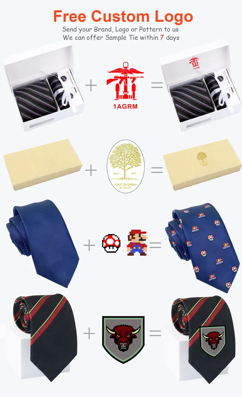 Üst satıcı ürünleri yüksek kalite özel Logo 100% ipek dokuma erkek kravat fabrika toptan ucuz iş erkekler için boyun kravat