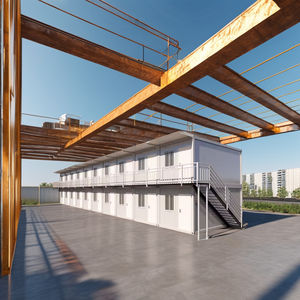 Maison préfabriquée en acier à <span class=keywords><strong>prix</strong></span> bas de 20 pieds, à montage rapide, bureau temporaire amovible pour chantier - Product Image 6