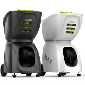 Machine à balles <span class=keywords><strong>de</strong></span> tennis Pusun améliorée avec contrôle intelligent par application, équipement d'entraînement à lancement automatique pour l'auto-entraînement, machine <span class=keywords><strong>de</strong></span> tir - Product Image 1