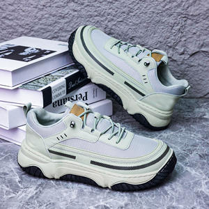 Сетчатая Мужская обувь противоскользящая и износостойкая дышащая легкая удобная и повседневная спортивная обувь для бега - Product Image 3