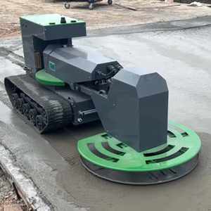 آلة تسوية الخرسانة الزاحفة SCJC للطرق، روبوت تسوية يعمل بالركوب مع قرص 800 مم لتشطيب الأسطح - Product Image 1