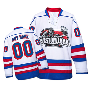 Maglia da Hockey su ghiaccio a manica lunga da uomo a prezzi accessibili con logo personalizzato divisa da Hockey sublimata - Product Image 1