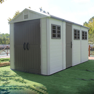 Kinying Brand Waterproof Plastic Backyard Storage Summer House Garden Abrigo De Jardim