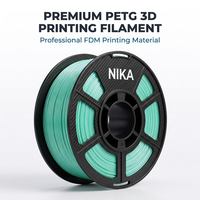 Filamen PETG 1.75mm Langsung dari Pabrik, Segel Vakum, Material Printer 3D, Plastik Anti-Lengkung, Spool untuk Pencetakan FDM, Rekayasa OEM