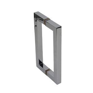 Chất lượng cao phần cứng vuông thép không gỉ vòi hoa sen xử lý thương mại không khung cửa kính xử lý - Product Image 5