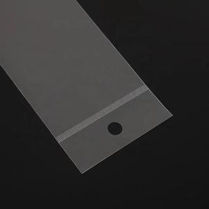 La bolsa autoadhesiva de plástico transparente con orificio para colgar se puede volver a sellar, adecuada para galletas, dulces, bolsas de regalo para embalaje de joyas - Product Image 5