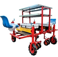 Équipement de repiquage de semis, Machine à planter les betteraves sucrières, Planteuse de semis d'échalotes, Machine à planter les oignons à 2 rangs fiable