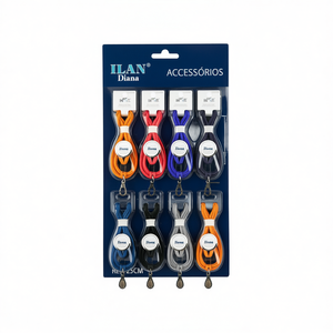 Laccetto da collo ILAN Diana 45 cm con clip per badge, accessorio, 8 pz. - Product Image 1