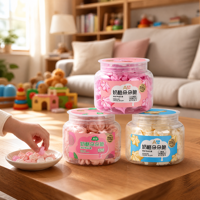 Biscuits croustillants aromatisés au yaourt aux fruits pour enfants avec 7 probiotiques actifs, collation saine, boîte portable de 27 g