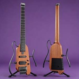 <span class=keywords><strong>Guitarra</strong></span> <span class=keywords><strong>DELUXE</strong></span> Portátil de Alta Calidad con Diseño Inteligente y Silencioso para Principiantes, Hombres y Mujeres, Aprendizaje de Música Folk - Product Image 1