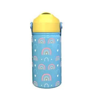 Custom Thermos Kids 12oz Stainless Steel <strong>Ocean</strong> Animals School Water <strong>Bottles</strong> Leak-Proof Locking Lid Spout Reusable <strong>Bottles</strong> - Product Image 3