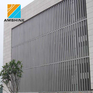 Persiana Exterior Motorizada de Aluminio Horizontal para Edificios, Tipo Louver Fijo - Product Image 5