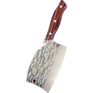 Cuchillo de cocina popular de Xiao Yang Ge, cuchillo de carnicero forjado, cuchillo afilado para rebanar, cuchillo de cocina para picar, cuchillo forjado a mano. - Product Image 3