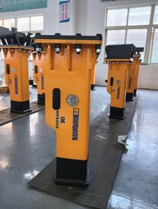 Cuastomized Top Bracket SOOSAN <b>Hydraulic</b> <b>Breaker</b> SB30 Box Type Rock demolition Hammer for Mini Excavators and Skid Steer Loader - Product Image 2