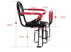 <span class=keywords><strong>Asiento</strong></span> de seguridad de <span class=keywords><strong>bicicleta</strong></span> de calidad reciclable 58 CM accesorio de silla de valla trasera <span class=keywords><strong>para</strong></span> niños de 2 a 4 años - Product Image 4
