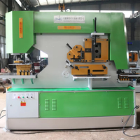 Machine de découpe hydraulique CNC automatique à grande vitesse pour la poinçonnage d'angles dans les structures en acier