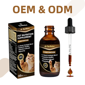 Gocce Probiotiche Premium per il Sollievo dalla Stitichezza degli Animali Domestici - Miscela a 6 Ceppi per la Digestione, Disponibile OEM ODM - Product Image 1