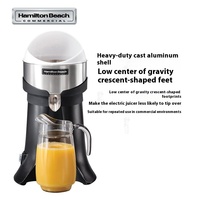 Extracteur de jus automatique haute performance commercial HCJ967R-CN pour agrumes, oranges, pamplemousses, citrons 1,5 L