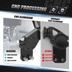 Rétroviseurs rapides NICECNC pour Yamaha Tenere 700 MT09, rétroviseurs à montage percé pour <span class=keywords><strong>BMW</strong></span> R1200GS R1250GS Adventure <span class=keywords><strong>R1200</strong></span> <span class=keywords><strong>GSA</strong></span> R1250 <span class=keywords><strong>GSA</strong></span> - Product Image 2