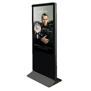 Equipo de pantalla para quiosco de publicidad, reproductor multimedia de tótem para exteriores, pantalla táctil LCD, 55 pulgadas, señalización Digital