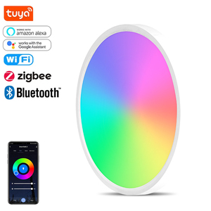 EZELED Éclairage RVB simple et moderne Couleur Décoration 24 Watt Intérieur Télécommande Smart <span class=keywords><strong>Restaurant</strong></span> Cuisine Hôtel Plafonnier LED - Product Image 2