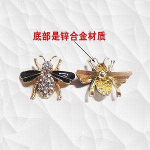 Hebillas de Metal para Zapatos con Diseño de Abeja, Duraderas, Plateadas, con Pedrería y Perlas, para Botas, Sandalias, Zapatos Casuales, Pantuflas, Verano, Invierno, Primavera, Otoño - Product Image 5