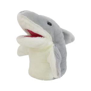 Dessin animé Animal requin marionnette à main gants Super doux en peluche chaud résistant au froid bras poupée brodé blague cadeau PP coton bouche peut - Product Image 5