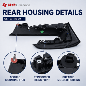 Feu arrière gauche LinTech, référence OE 1691498-00-F, pour <span class=keywords><strong>Tesla</strong></span> <span class=keywords><strong>Model</strong></span> <span class=keywords><strong>3</strong></span> Highland 2024 Plus – Vente chaude - Product Image 3