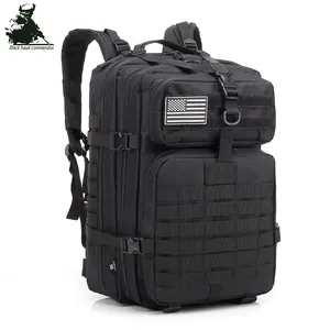 LUPU toptan 45L taktik sırt çantası açık su geçirmez yürüyüş Survival çanta siyah taktik sırt çantası mochilas