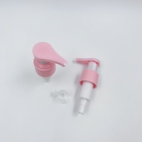Bouteille en plastique PET cylindrique rose avec revêtement doux au toucher, 200 ml, 250 ml, 300 ml, 400 ml, 500 ml, vide, pour cosmétiques, lotion, shampoing