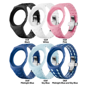 Vente en gros Boîtier intégré en biocéramique avec bracelet pour <span class=keywords><strong>Swatch</strong></span> x AP Royal Pop Sangle de rechange antichoc - Product Image 6