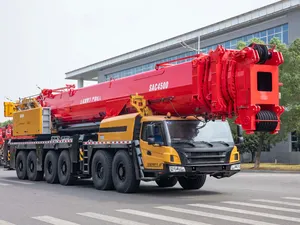 クレーンSAC18000T荒地クレーン1800トン中国新工場供給