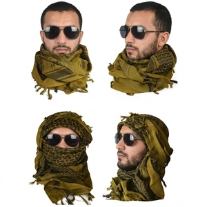 Pañuelo árabe de algodón Keffiyeh Shemagh con logotipo personalizado al por mayor, pañuelo para la cabeza y el cuello, camuflaje, para <span class=keywords><strong>hombre</strong></span> - Product Image 3