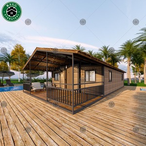 Maison conteneur préfabriquée extensible avec extérieur imitation bois, qualité supérieure, directement de l'usine, pour un logement confortable - Product Image 5