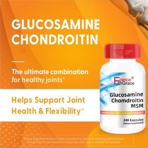 Fabricante de Suplementos Dietéticos de Glucosamina y Condroitina, Apoya la Salud de las Articulaciones con MSM, 240 Cápsulas de Glucosamina y Condroitina - Product Image 2
