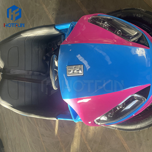 Hot Sale Electric Bumper Car for <b>Kids</b> and Adults With Led Lights Amusement Park Bumper Cars for Sale - Product Image 3