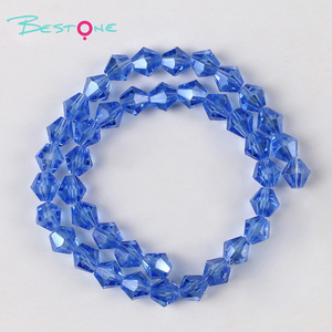 Bestone 도매 4mm 6mm 8mm 10mm AB 색상면 처리 된 유리 크리스탈 비즈 보석 만들기 - Product Image 5