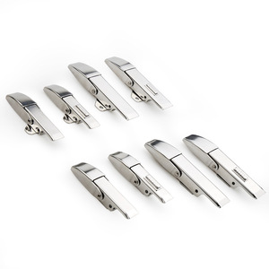 Tianjia Industrial Heavy Duty Stainless Steel <b>Concealed</b> Self Locking Hook And Loop Door Window Bolt A115B 2 - Product Image 1