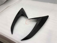Pour Lotus Emira mise à niveau V Style évents latéraux en Fiber de carbone sec et évents d'aération de garde-boue arrière