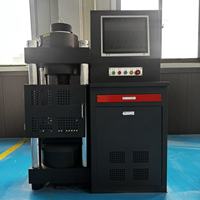 Máquina de Prueba de Compresión de Concreto Totalmente Automática con Pantalla Digital de 300 Toneladas, Protección IP66, Equipo de Medición de 380V
