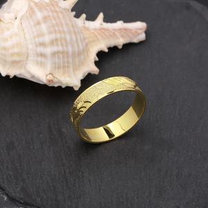 Bague pour femme en gros de l'usine JXX, plaquée or 24 carats, bijoux pour femme, bague de mariage - Product Image 5