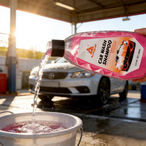 Shampoo concentré pour le detailing automobile Senlai - 500g, dilution 1:100, mousse longue durée, économique, sans parfum - Product Image 2