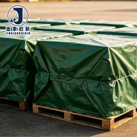 Bâche en PVC tricotée enduite de qualité industrielle JX, résistante à l'abrasion, toutes saisons, imperméable, pour toiture d'usine et piscine