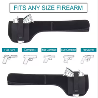 Étui Tactique Universel Homme Femme en Matière Respirante pour Plongée, Holster Léger avec Système MOLLE pour Usage de Sécurité
