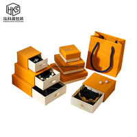 Boîtes de rangement pour bijoux en gros, boîtes d'emballage en carton personnalisées avec logo, boîtes à bijoux personnalisées pour colliers, bagues, boucles d'oreilles, bracelets