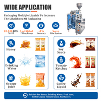 Machine d'emballage automatique de jus d'ananas en sachet préformé, équipement de remplissage et de scellage de liquides Doypack
