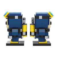 MOOXI Bricks MOC7678 177 pièces Jeu de construction Diver Dave DIY Cadeau à assembler Ensembles de blocs de construction éducatifs Jouets pour enfants