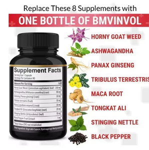 Suplementos Herbales <span class=keywords><strong>de</strong></span> Hierba <span class=keywords><strong>de</strong></span> Cabra en Celo TK para Hombres, 90 Cápsulas para el Crecimiento del Cabello y la Energía - Éxito en Ventas Transfronterizas en <span class=keywords><strong>Amazon</strong></span> - Product Image 4